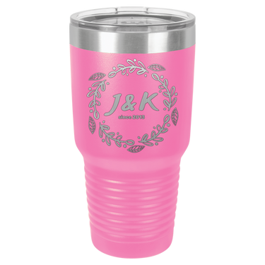 J & K Trendy Print Insulated Tumbler